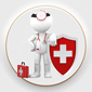 Medical Courier Service Button